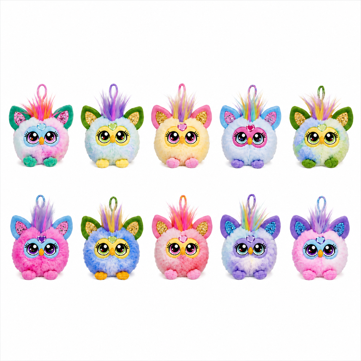 Llavero de Peluche Clip On Furby 9 cm