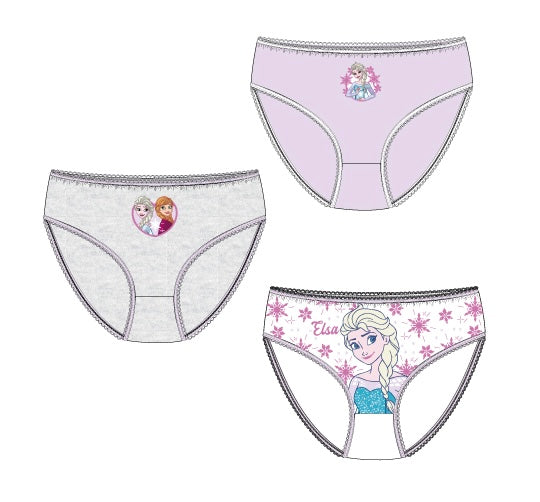 Pack de 3 braguitas Frozen