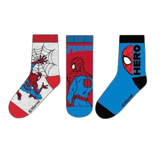 Pack 3 Calcetines Spiderman