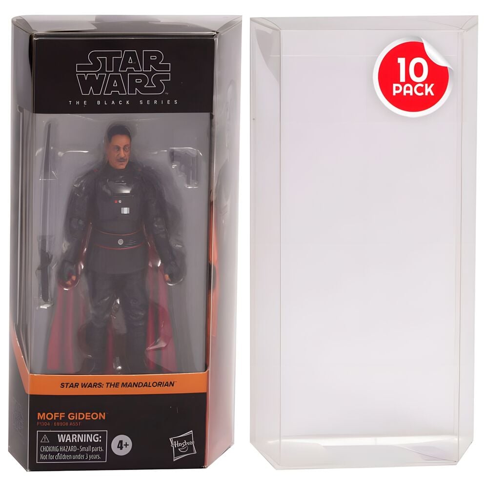 Set 10 protectores caja lateral The Black Series Star Wars Hasbro