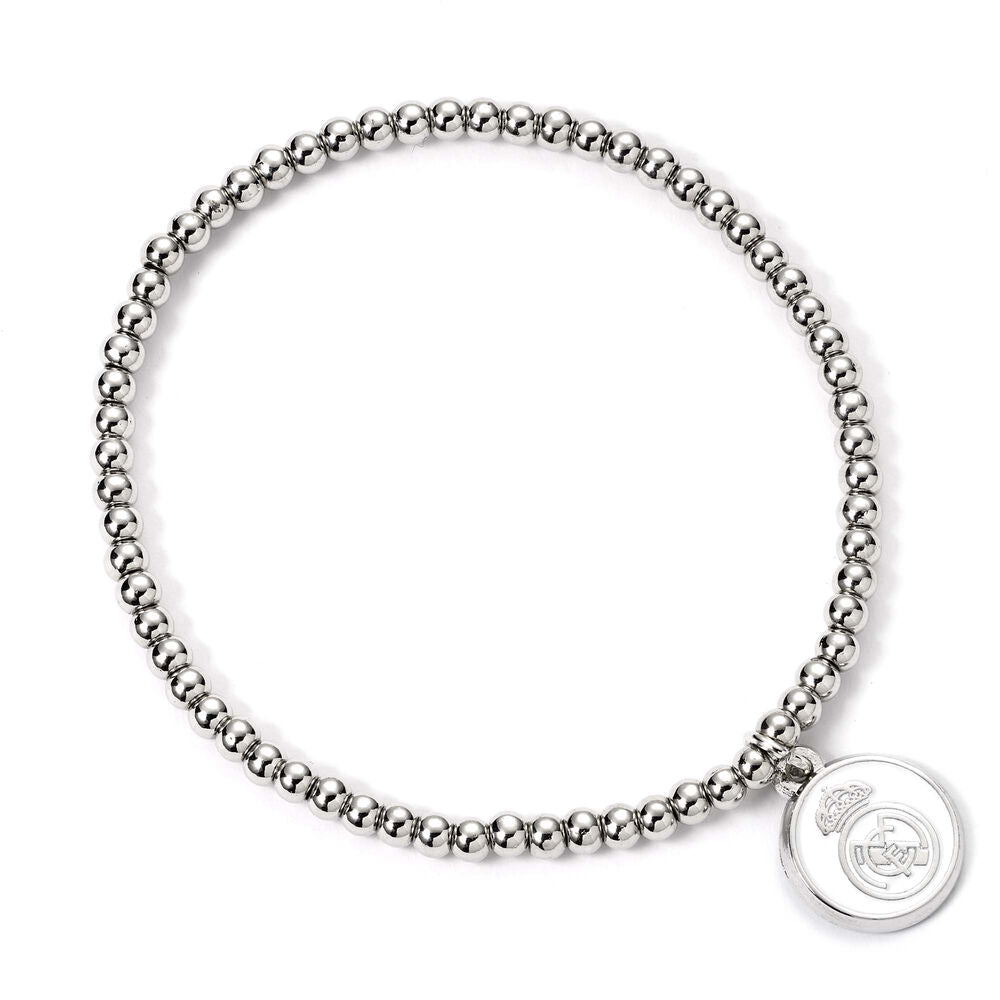 Pulsera Real Madrid plateada
