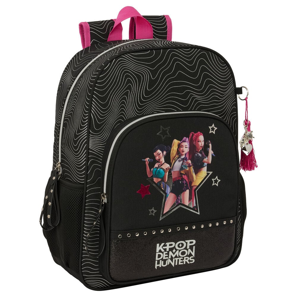 Mochila Energy Kpop Demon Hunters 42cm adaptable