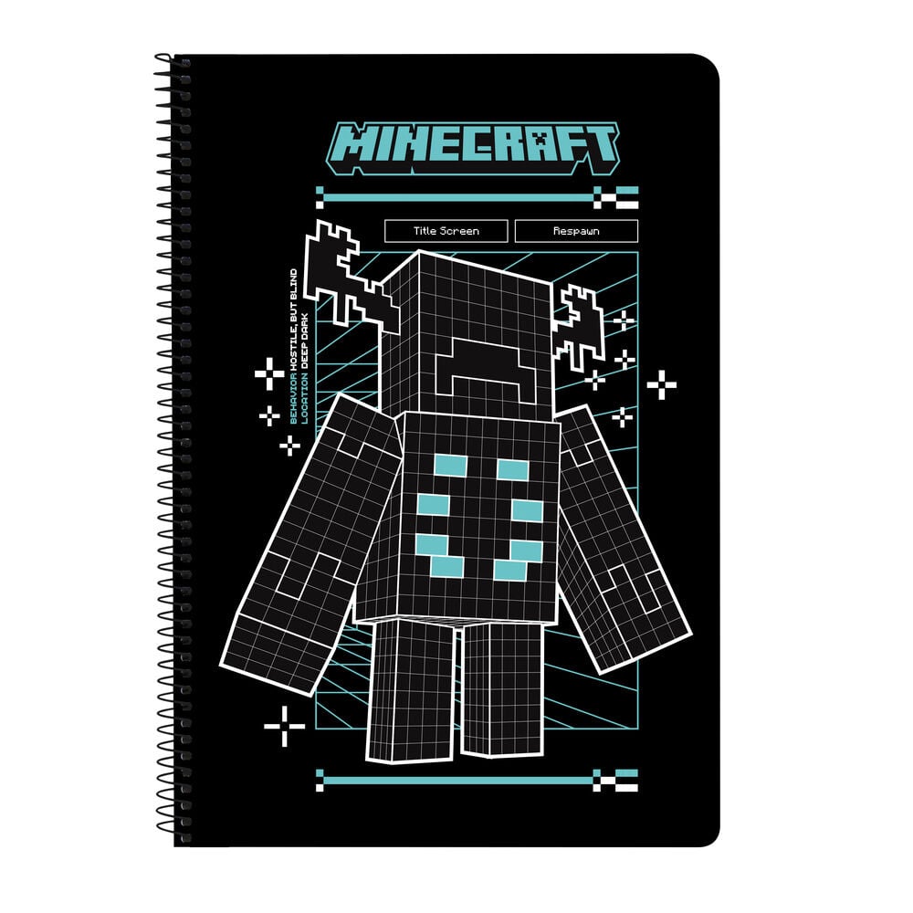 Cuaderno A4 Screen Minecraft surtido