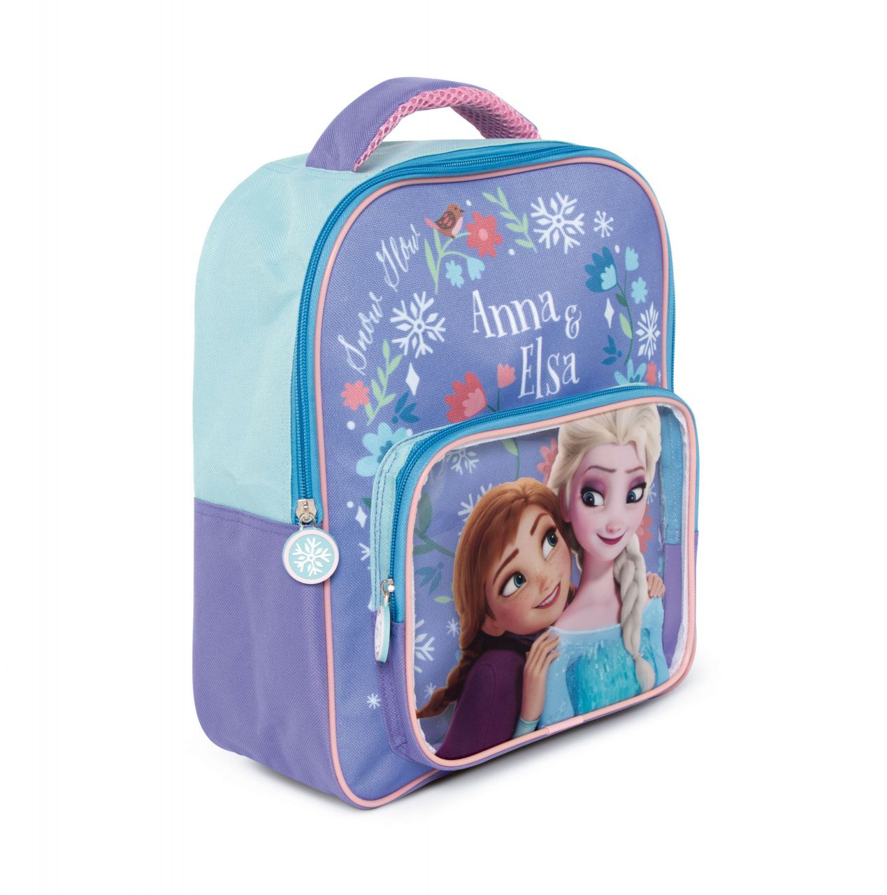Mochila Infantil Frozen Disney 30 cm con Bolsillo