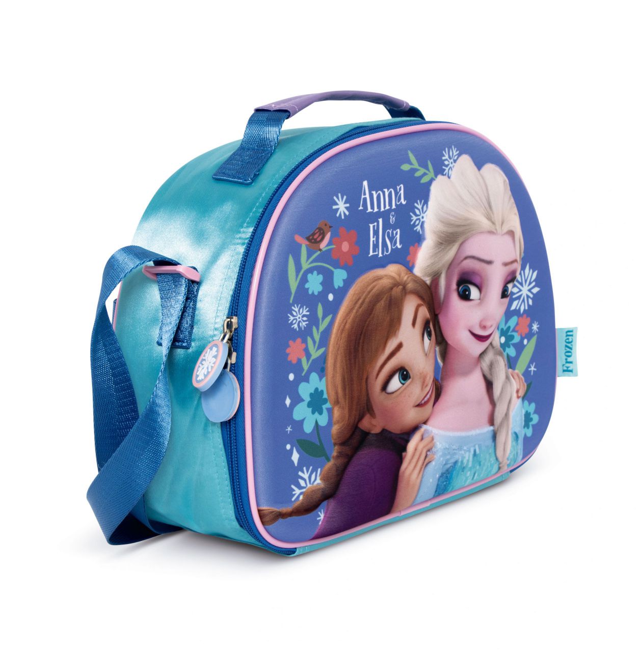 Bolsa Porta Merienda 3D Frozen Disney