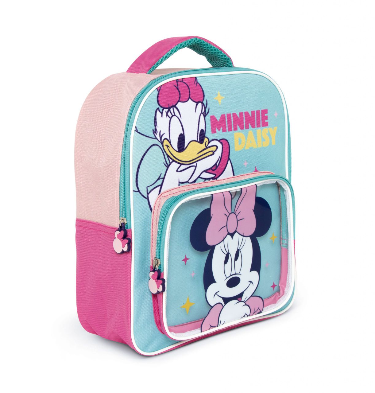 Mochila Infantil 30 cm Minnie y Daisy Disney con Bolsillo
