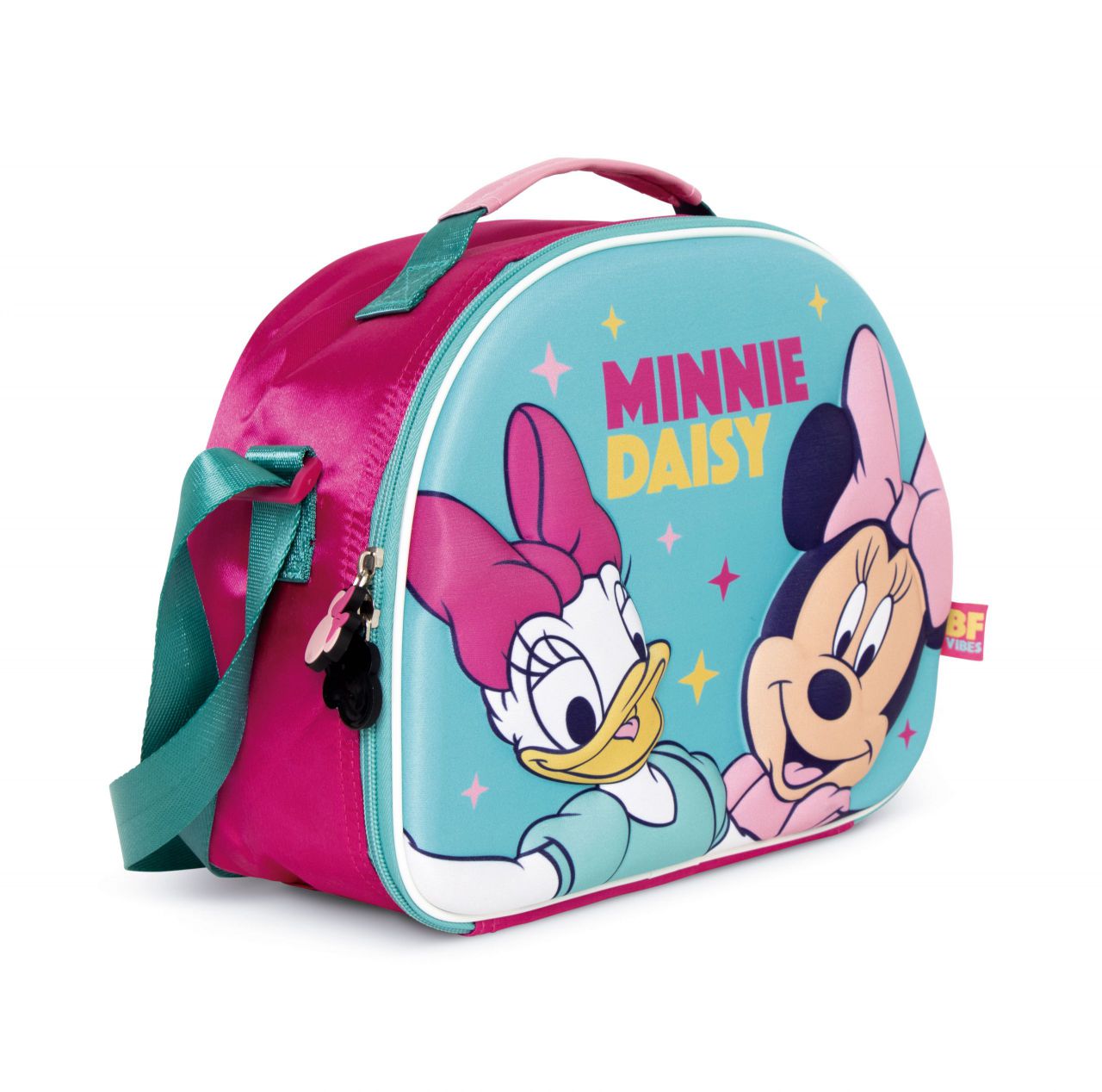 Bolsa Porta merienda Térmica 3D Minnie y Daisy Disney