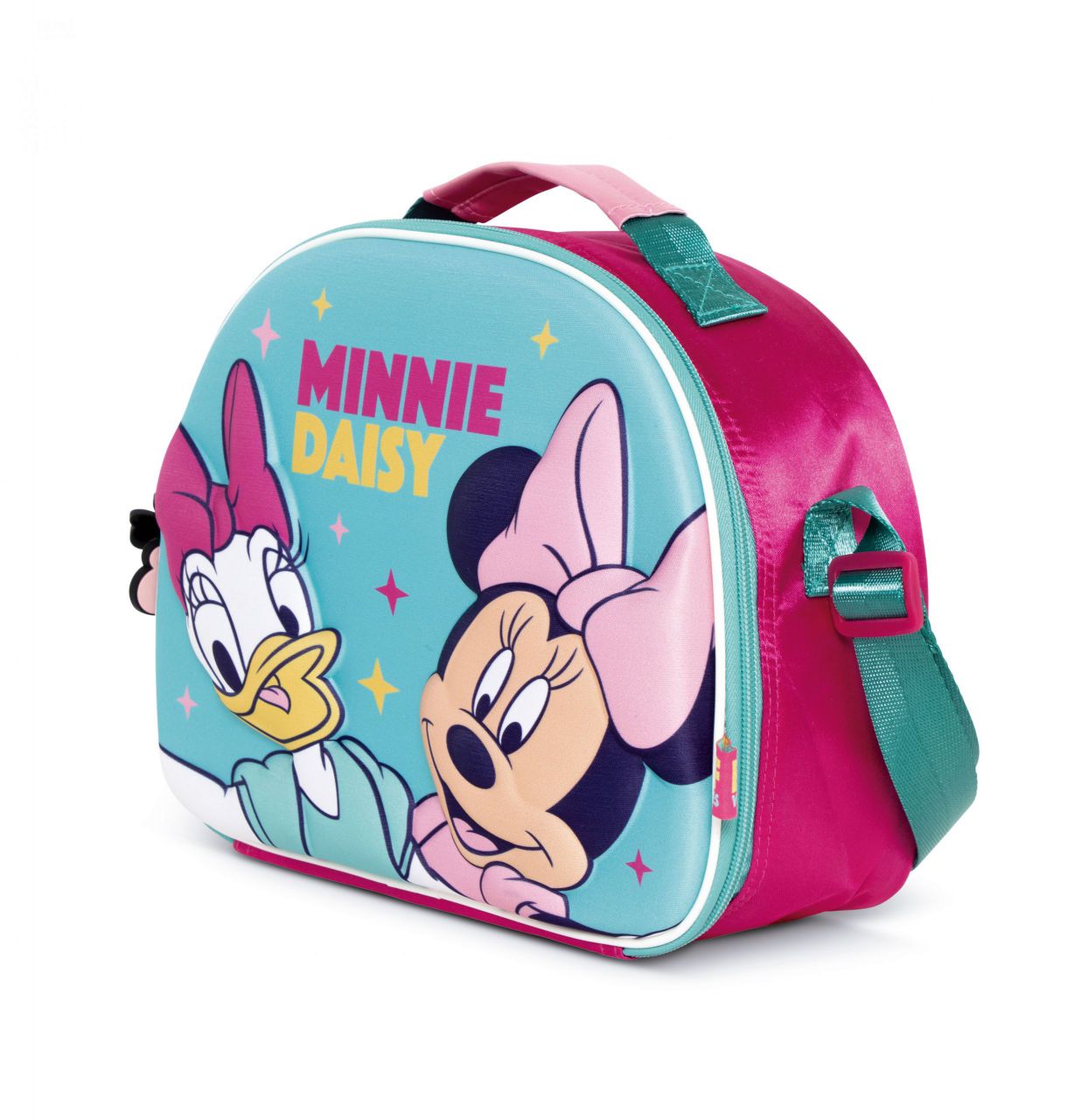 Bolsa Porta merienda Térmica 3D Minnie y Daisy Disney