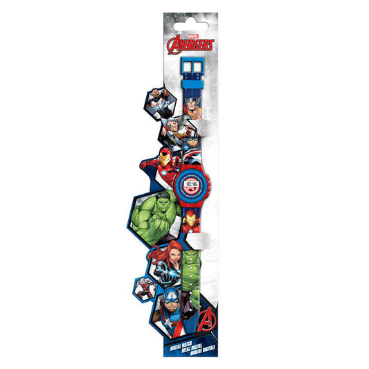 Reloj digital Los Vengadores Earth's Mightiest Heroes 22cm