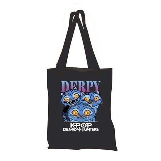 Bolsa shopping tela Derpy Cazadoras KPop Demon Hunters 43cm