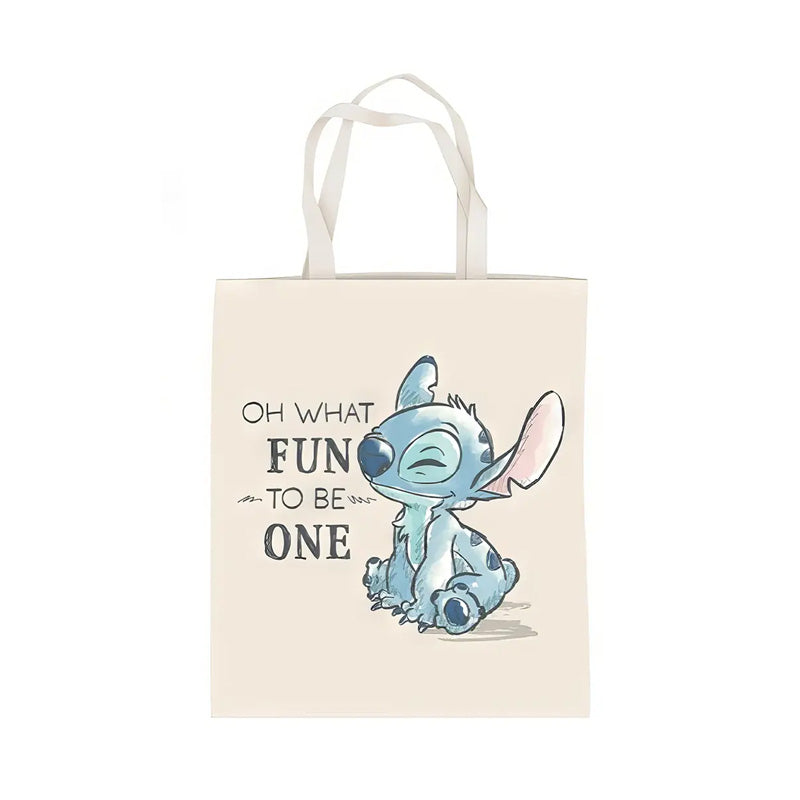 Bolsa shopping tela Stitch Disney Fun 44cm