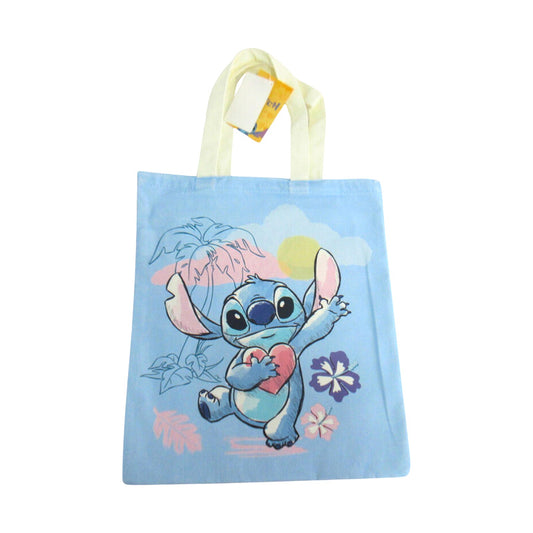 Bolsa shopping tela Stitch Disney Love 44cm