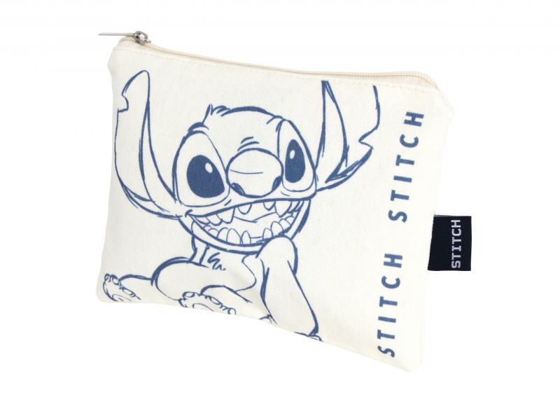 Neceser plano con cremallera Stitch