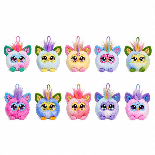 Llavero de Peluche Clip On Furby 9 cm