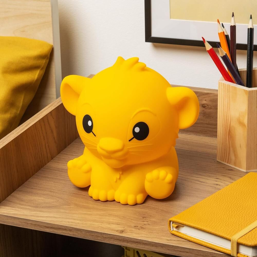 Lámpara Quitamiedos Silicona Simba Disney Recargable