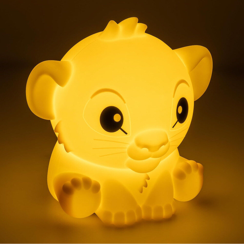 Lámpara Quitamiedos Silicona Simba Disney Recargable