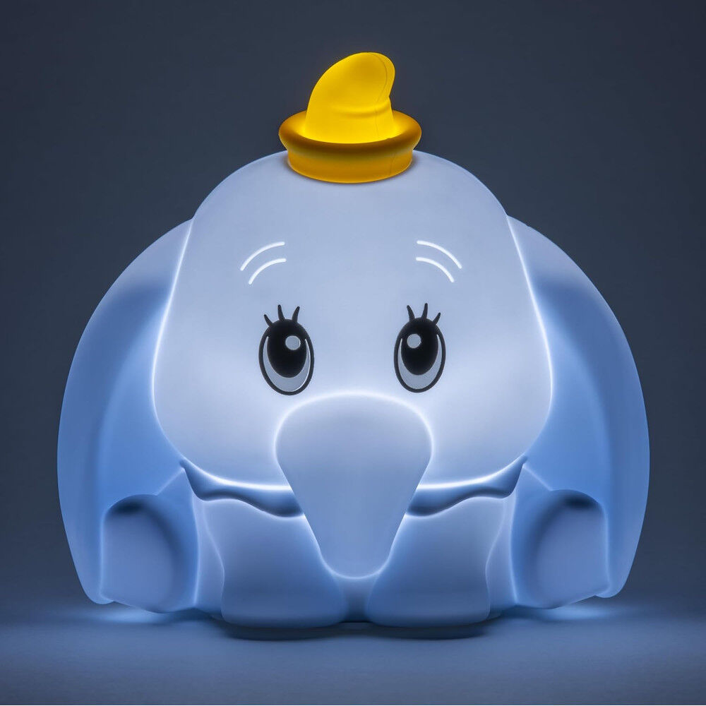 Lámpara Quitamiedos Silicona Dumbo Disney Recargable