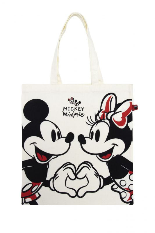Totebag Bolsa Shopping Minnie & Mickey 37x41cm