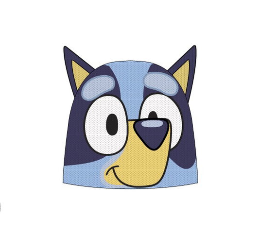Gorro 3D Bluey con orejas