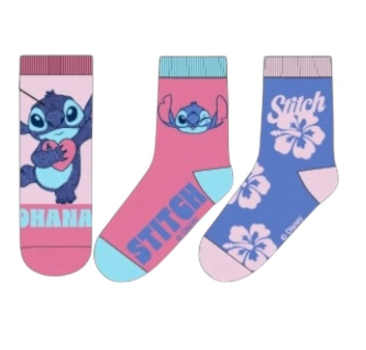 Pack 3 Calcetines Stitch