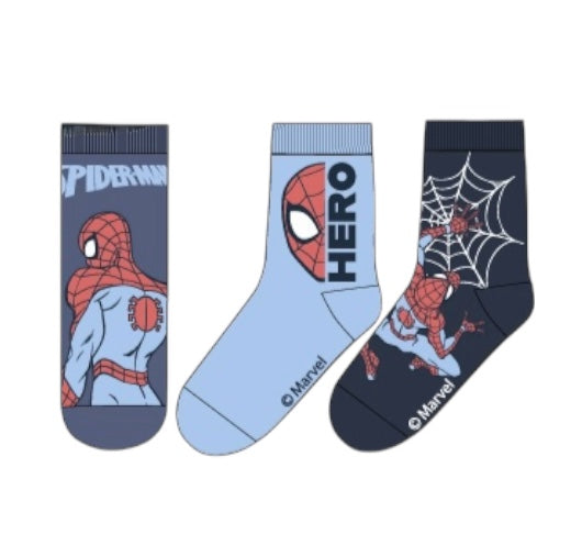 Pack 3 Calcetines Spiderman