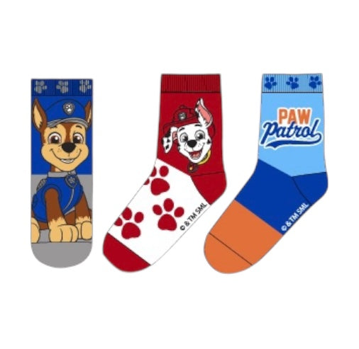 Pack 3 Calcetines Patrulla Canina