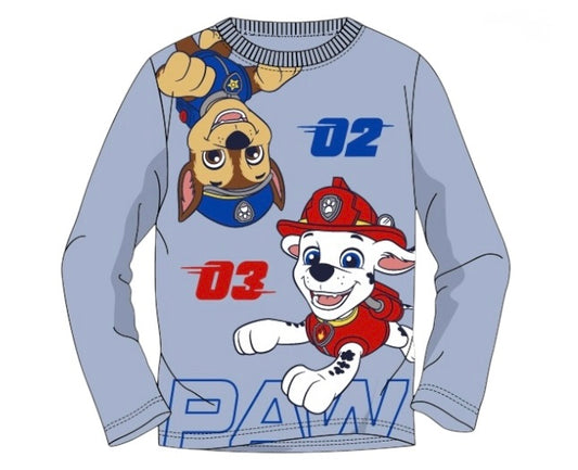 Camiseta Patrulla Canina Marshall y Chase Manga larga