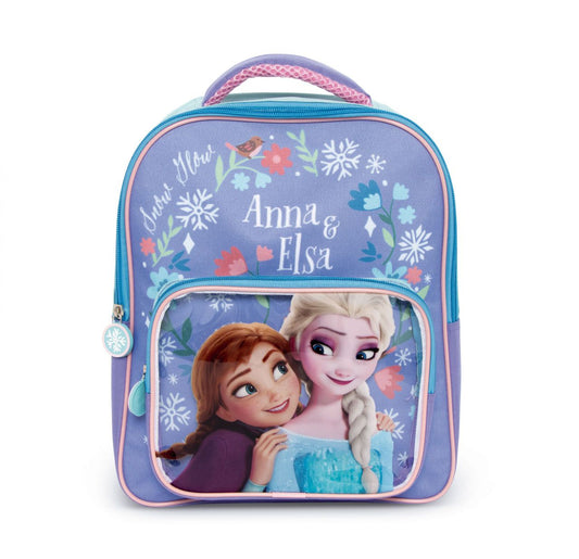 Mochila Infantil Frozen Disney 30 cm con Bolsillo