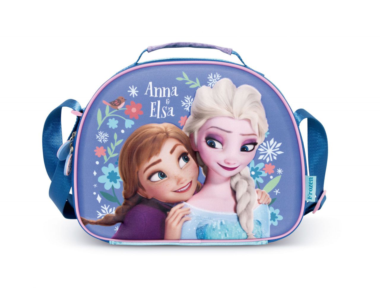 Bolsa Porta Merienda 3D Frozen Disney