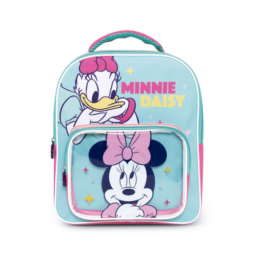 Mochila Infantil 30 cm Minnie y Daisy Disney con Bolsillo