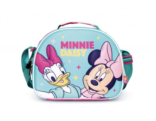 Bolsa Porta merienda Térmica 3D Minnie y Daisy Disney