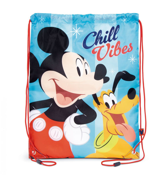 Mochila de Cuerdas Grande Mickey Mouse Disney