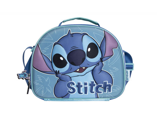 Bolsa Porta Merienda 3D Stitch Disney