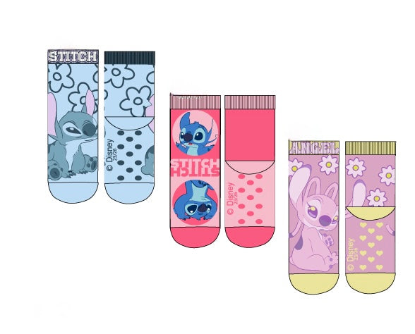 Pack de 3 Calcetines antideslizantes Stitch