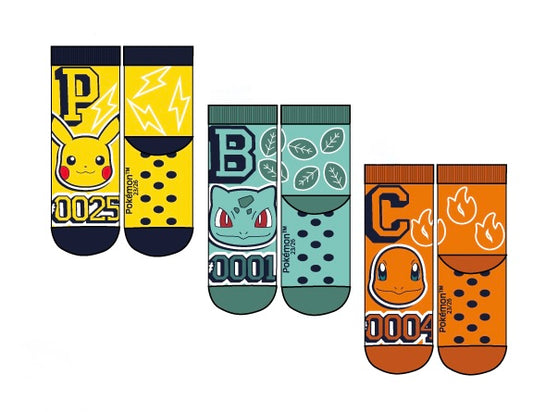 Pack de 3 Calcetines antideslizantes Pokémon