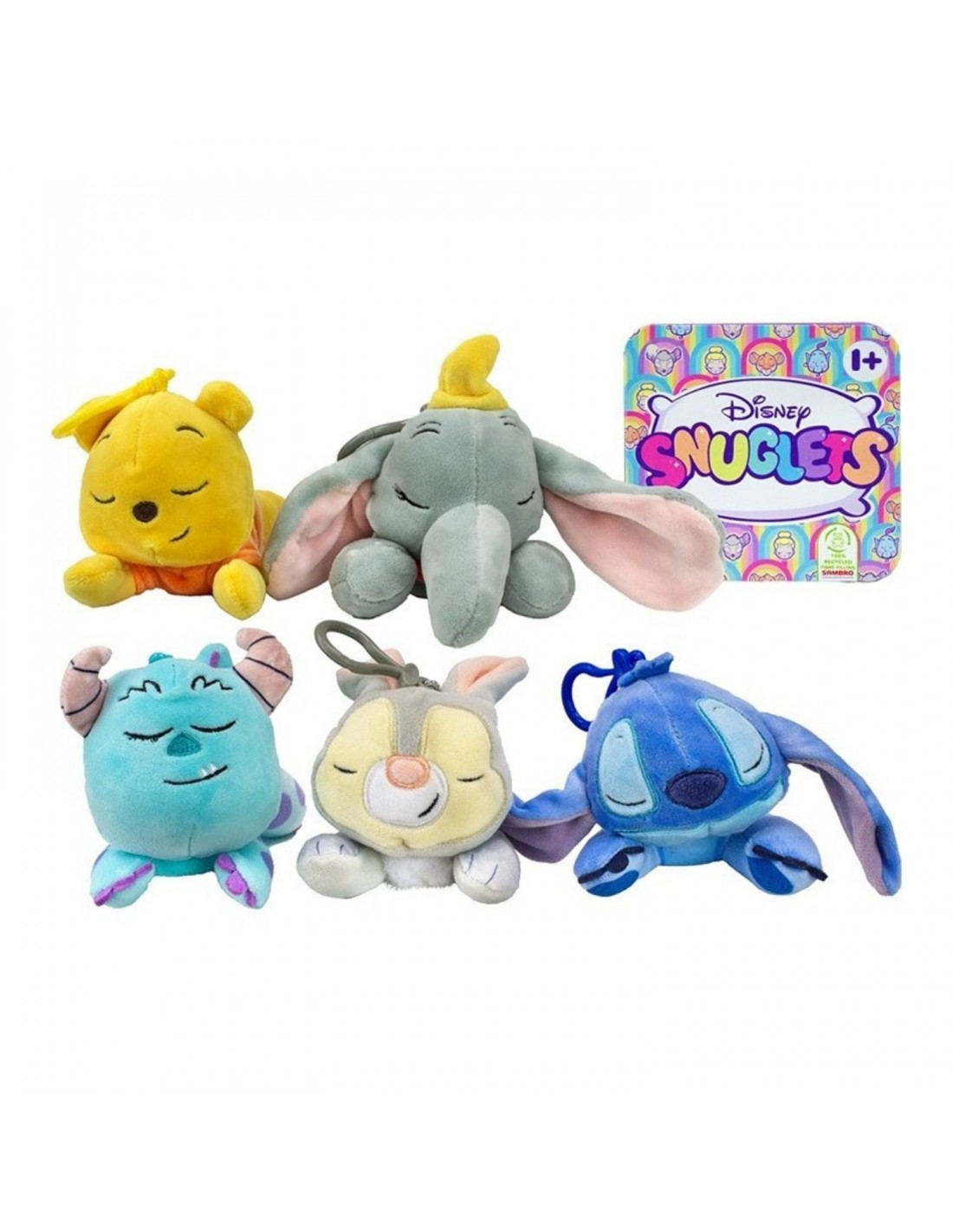 Llavero de Peluche Disney Snuglets 12 cm