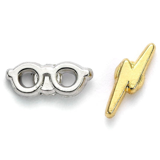 Pendientes Lightening Bolt and Glasses Harry Potter