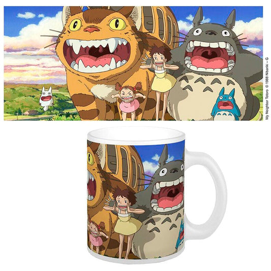 Taza Nekobus and Totoro Mi Vecino Totoro