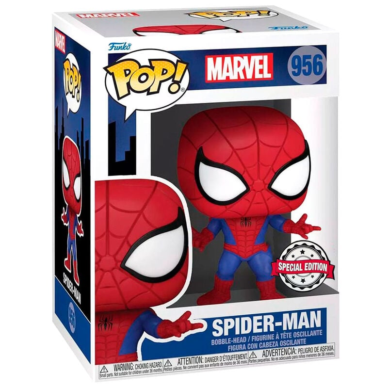 Figura POP Marvel Spider-man Spiderman Exclusive