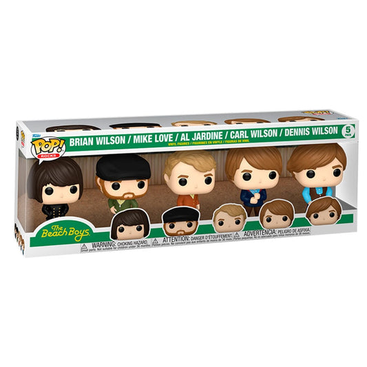 Blister 5 figuras POP The Beach Boys