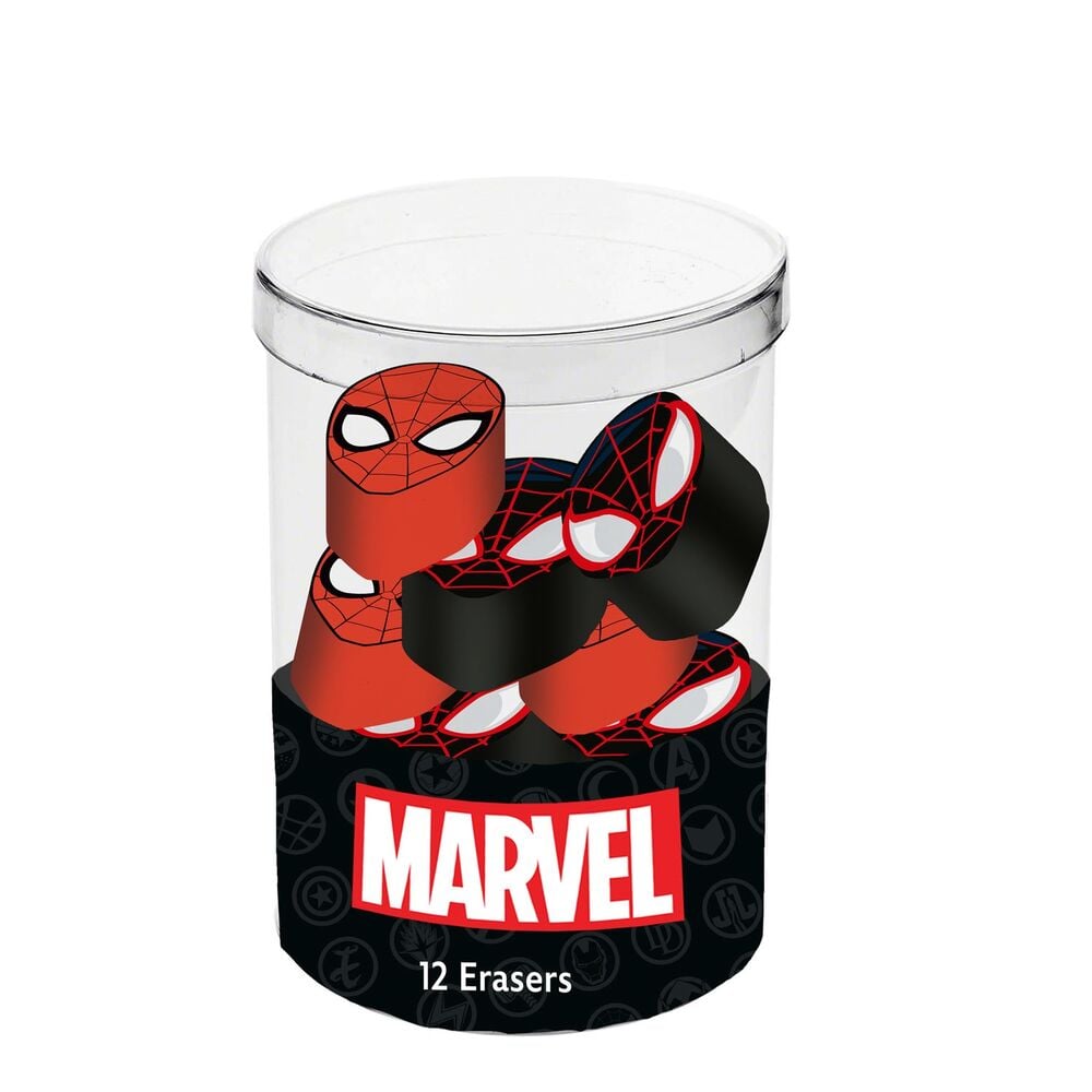 Cubo 12 Gomas Spiderman Marvel
