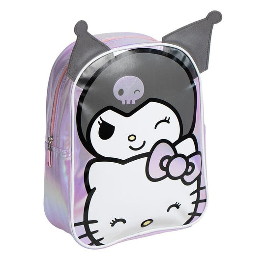 Mochila Kuromi Hello Kitty 27cm