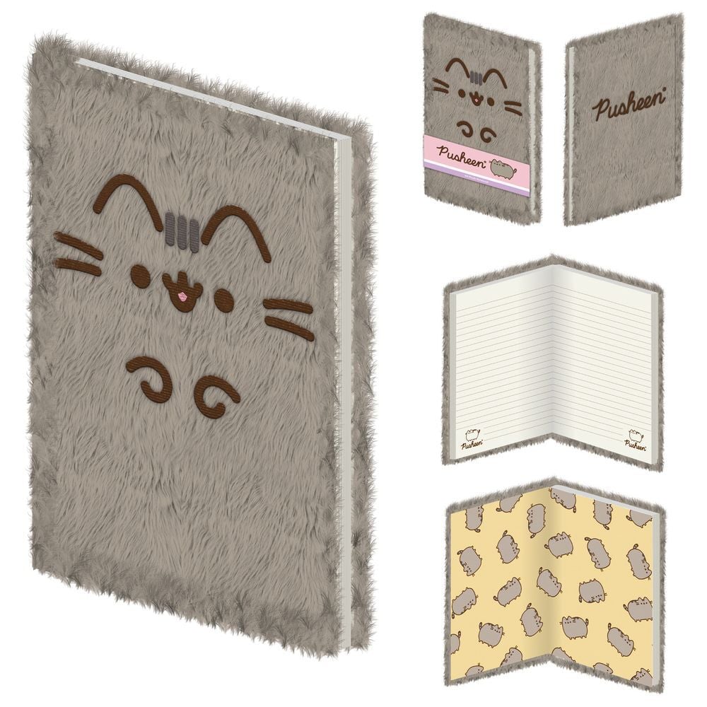 Cuaderno peluche Pusheen