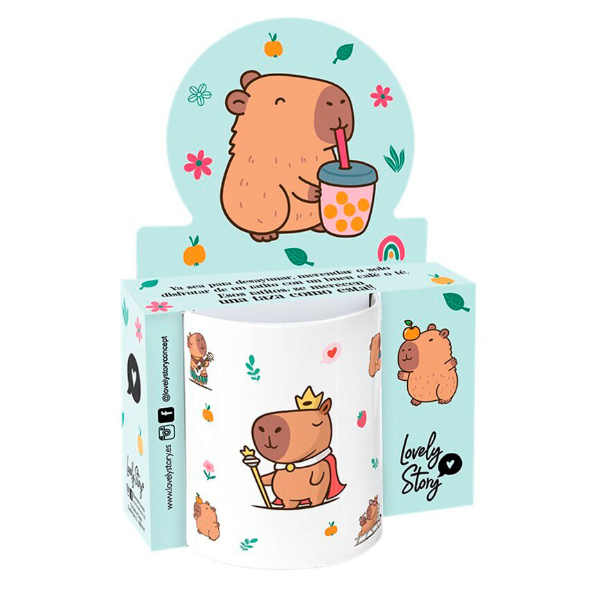 Taza Majesty Capibara 330ml