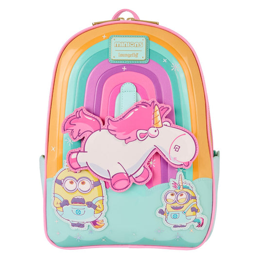 Mochila Fluffy Unicorn Minions Loungefly 30cm
