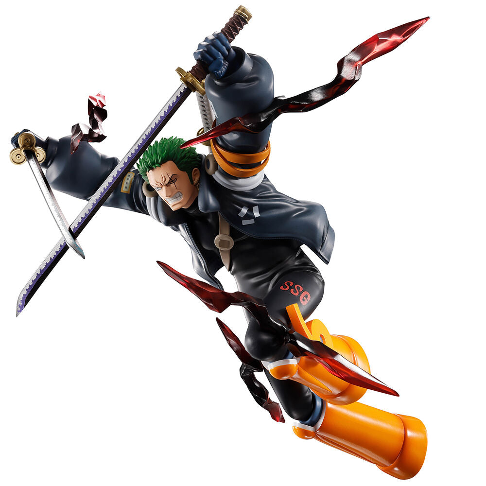 Figura Ichibansho Roronoa Zoro Burts of Energy Masterlise Expiece One Piece 15cm