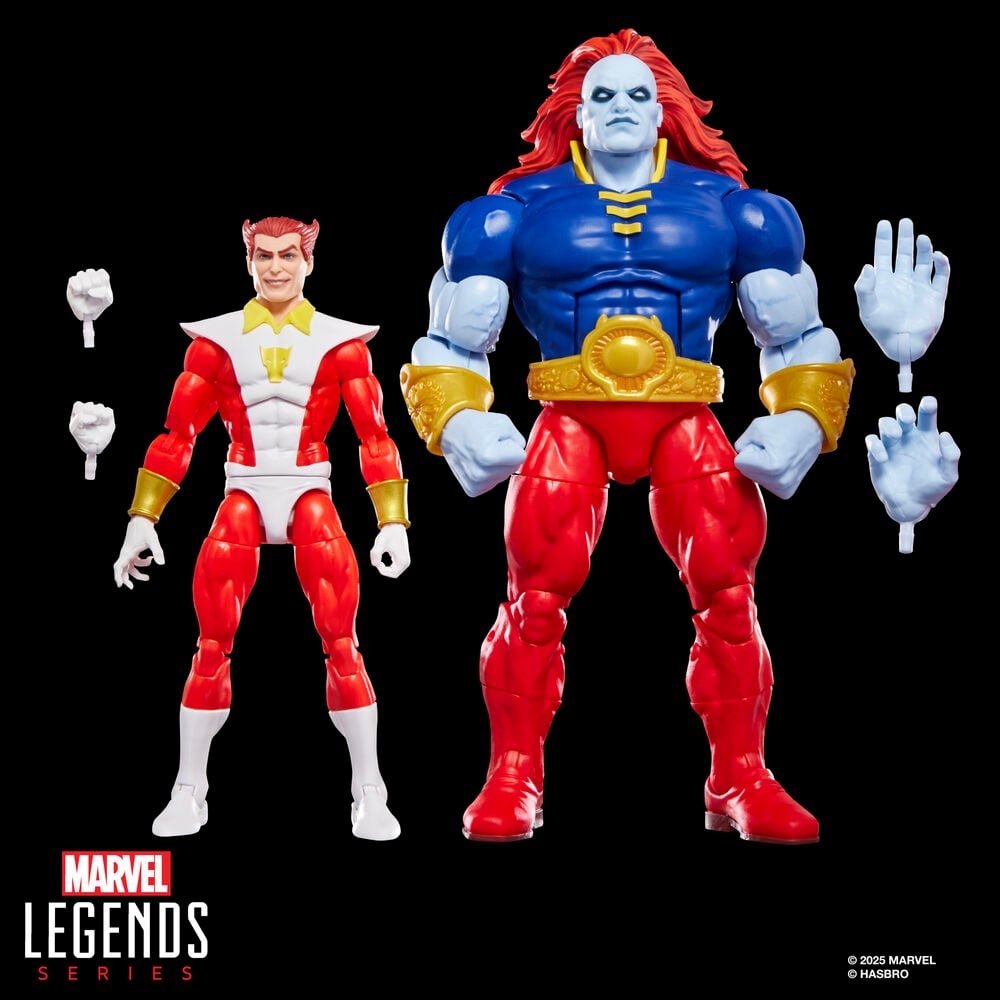 Blister 2 figuras Starfox & Champion of the Universe Marvel Legends Series 15cm