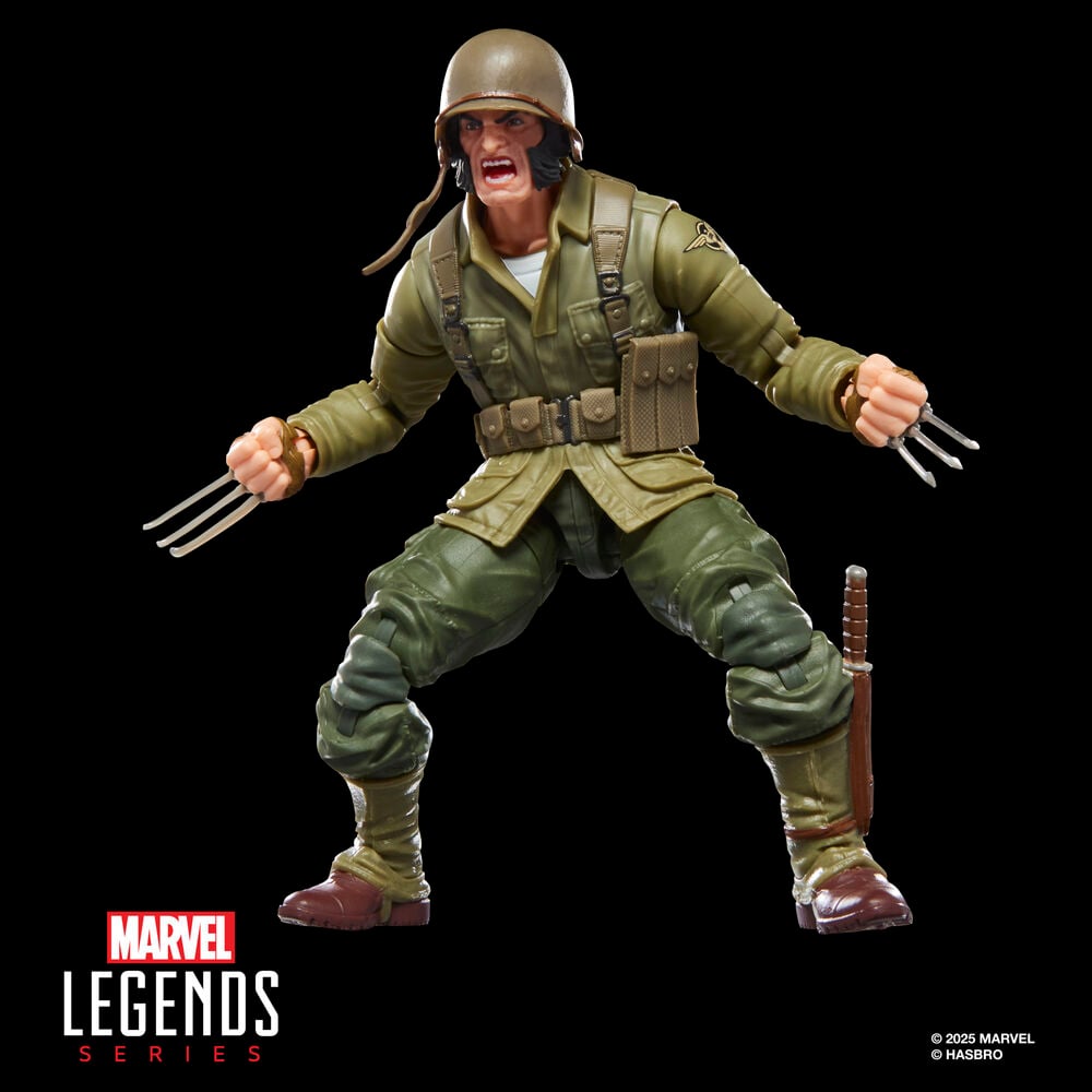 Figura Wolverine WWII Logan Marvel Legends Series 15cm