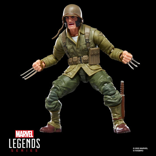 Figura Wolverine WWII Logan Marvel Legends Series 15cm