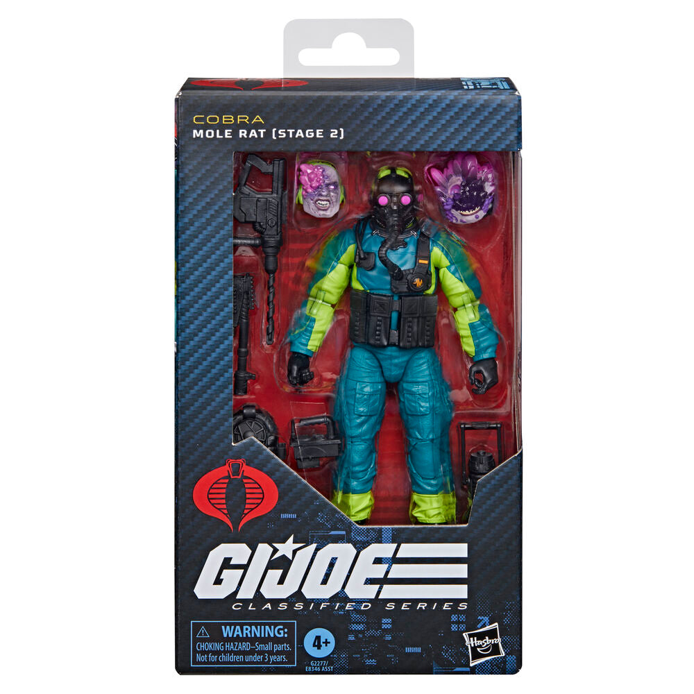 Figura Mole Rat Stage 2 Classified Series Cobra G.I. Joe 15cm
